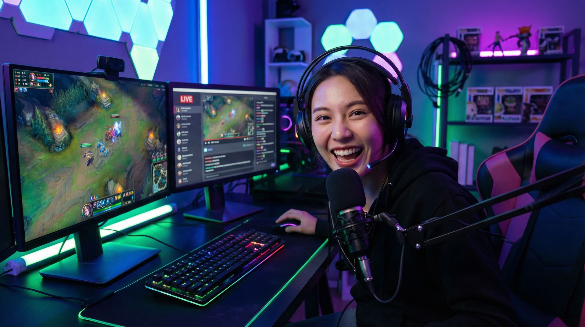 国产视频游戏直播视频